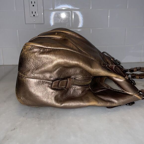 Coach Maggie Madison Leather Hobo Shoulder Bag HTF - Picture 11 of 17